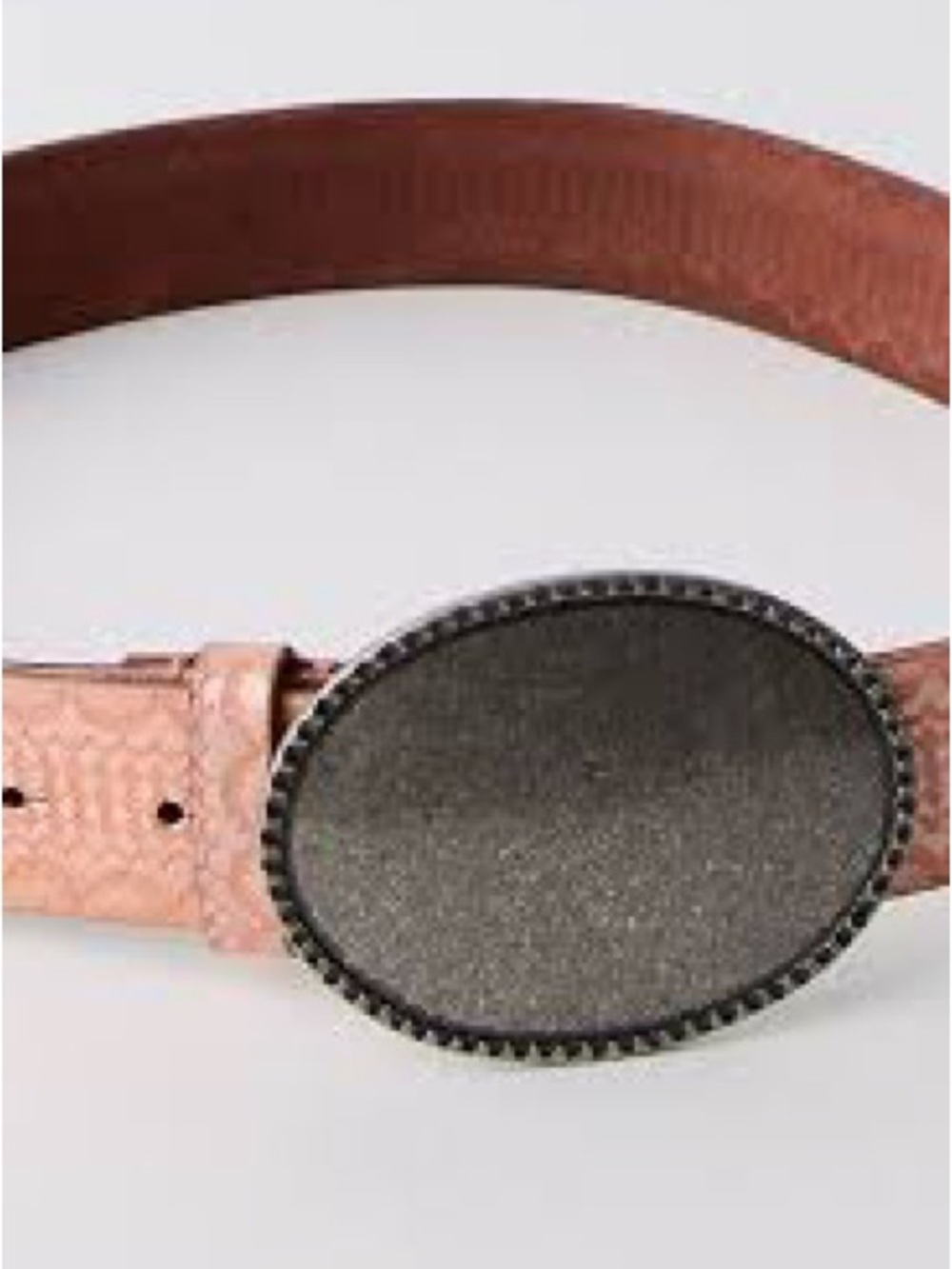 Free People Duke Concho Belt Peachie Pie NWOT